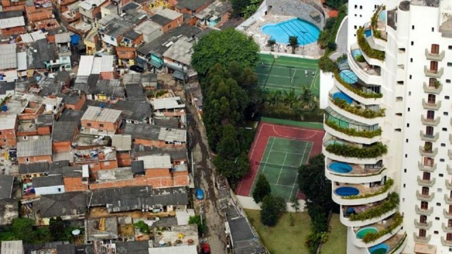 La desigualdad de ingresos alcanza un nivel récord en Brasil