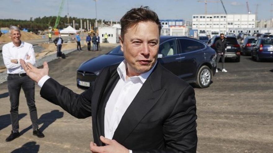 El fundador del fabricante de vehículos eléctricos de alta gama Tesla, Elon Musk