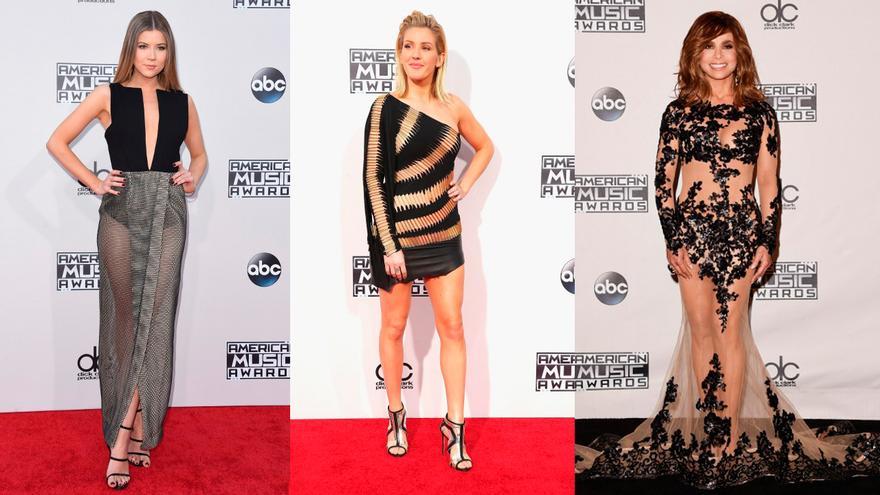 Los American Music Awards 2015 se llenaron de hermosas chicas, desde la alfombra roja hasta grandes presentaciones en tarima.