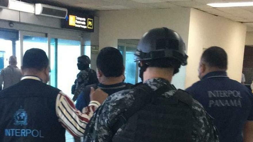 Agentes de Interpol Panamá capturaron al guatemalteco requerido por EEUU