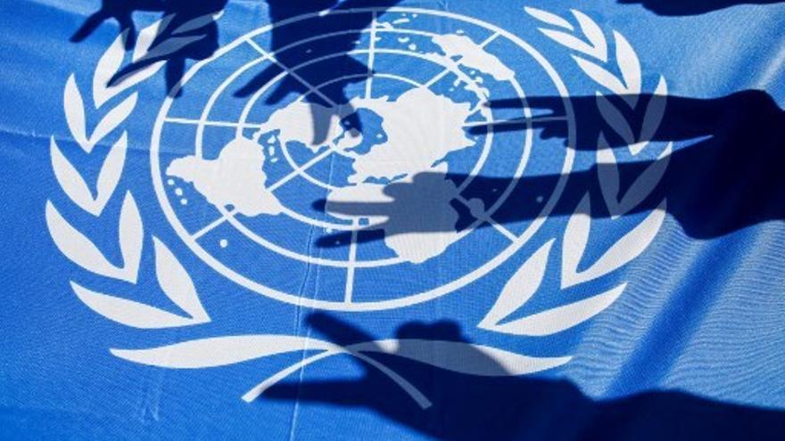 Bandera de la Organización de Naciones Unidas (ONU)