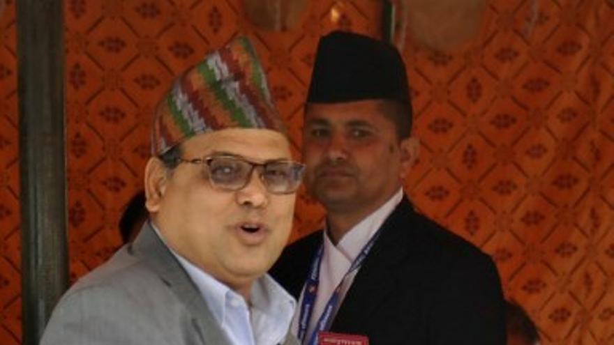 El expresidente de la Cámara Baja de Nepal, Krishna Bahadur Mahara