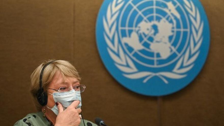 La Alta Comisionada de la ONU para los Derechos Humanos, la chilena Michelle Bachelet