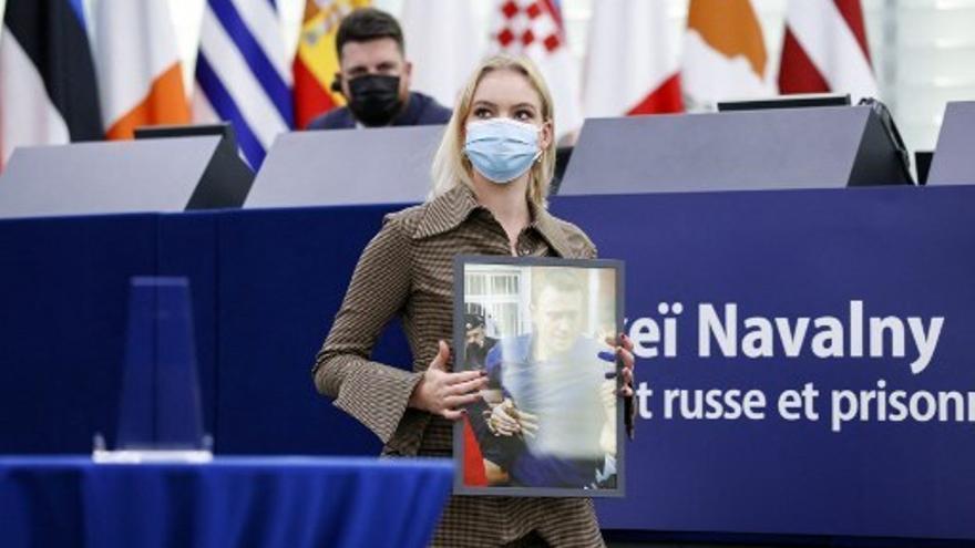 Daria Navalnaya, hija del opositor ruso Alexéi Navalni