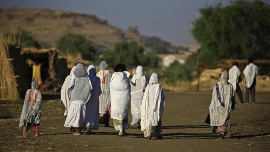 Foto ilustrativa: Una aldea en Etiopía