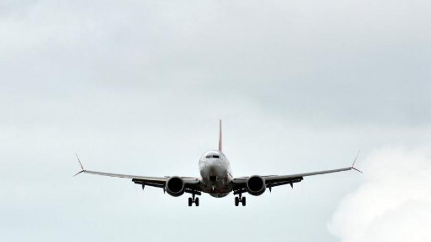 Foto ilustrativa: Un avión a punto de aterrizar