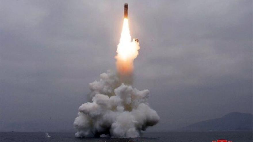 Foto ilustrativa: un misil lanzado por Corea del Norte
