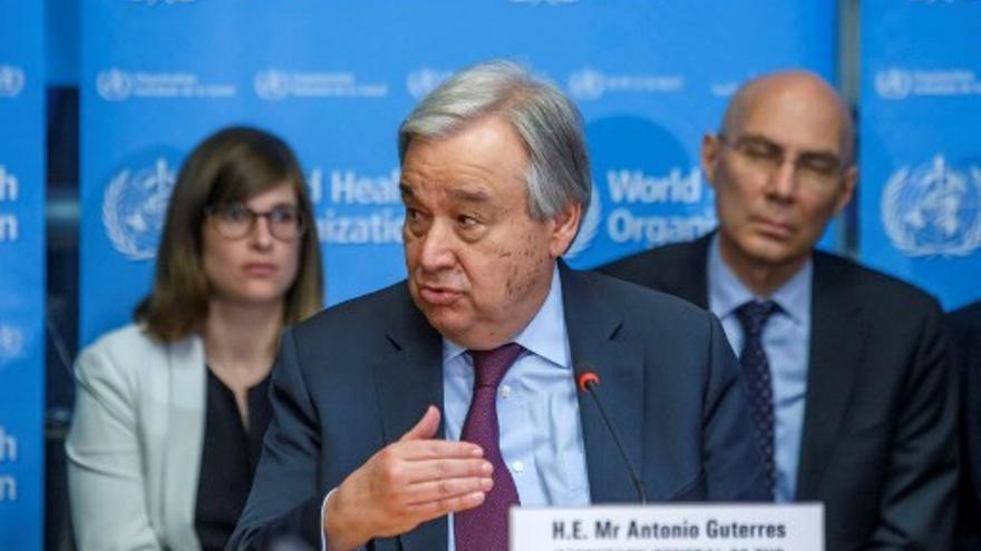 Jefe de ONU insta a alto el fuego 'inmediato y global' ante avance del coronavirus