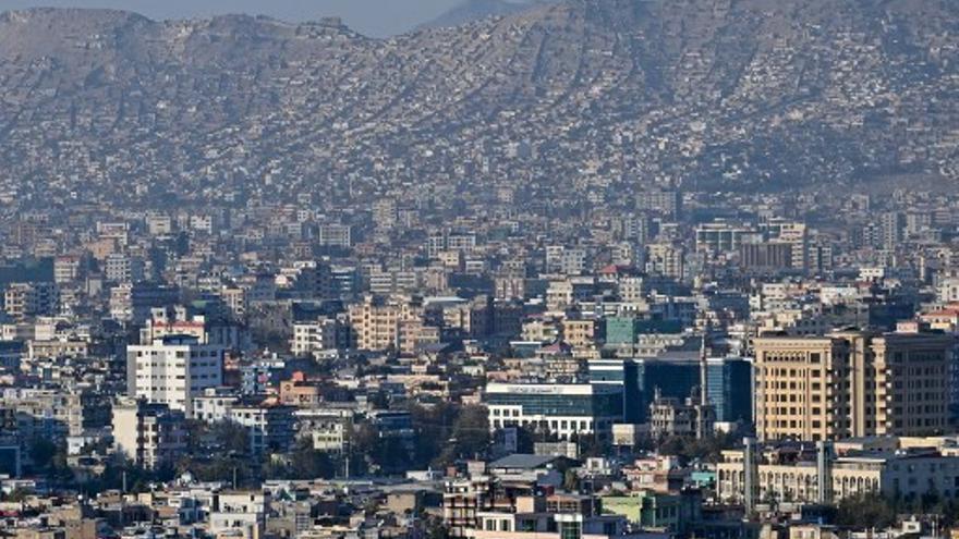 Vista general de zonas de Kabul