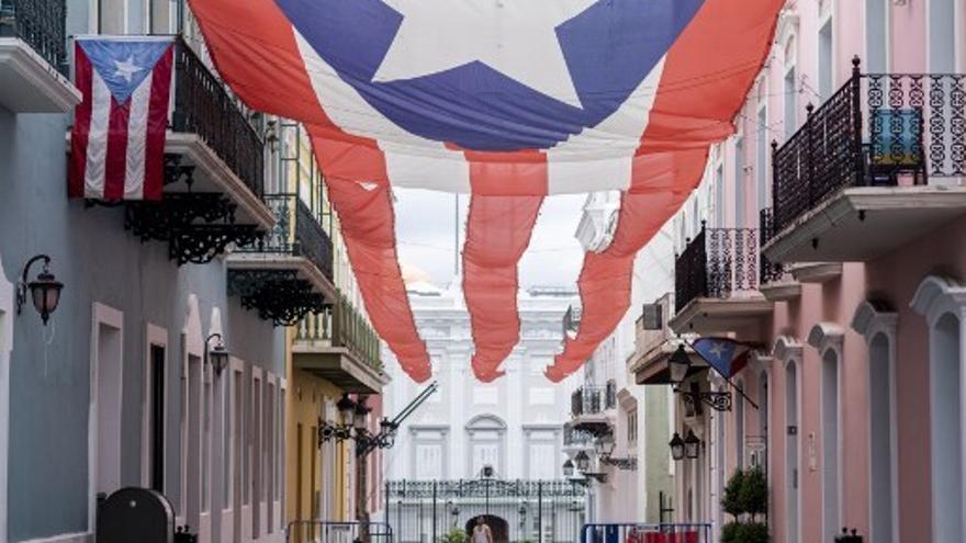 Viviendas y calles en Puerto Rico