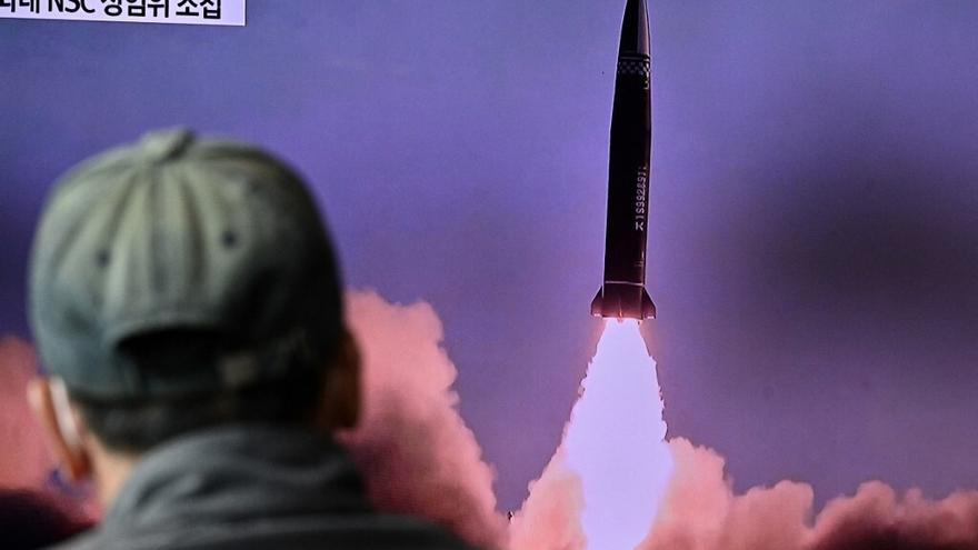 Corea del Norte disparó un proyectil no identificado al mar.