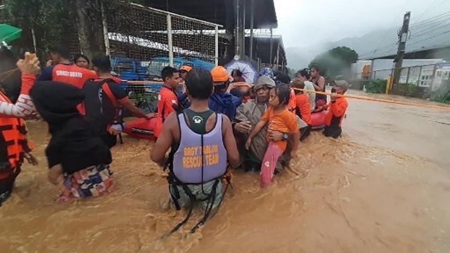 Lluvias e inundaciones en Filipinas