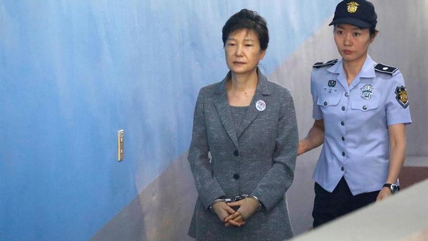 La expresidenta surcoreana Park Geun-hye