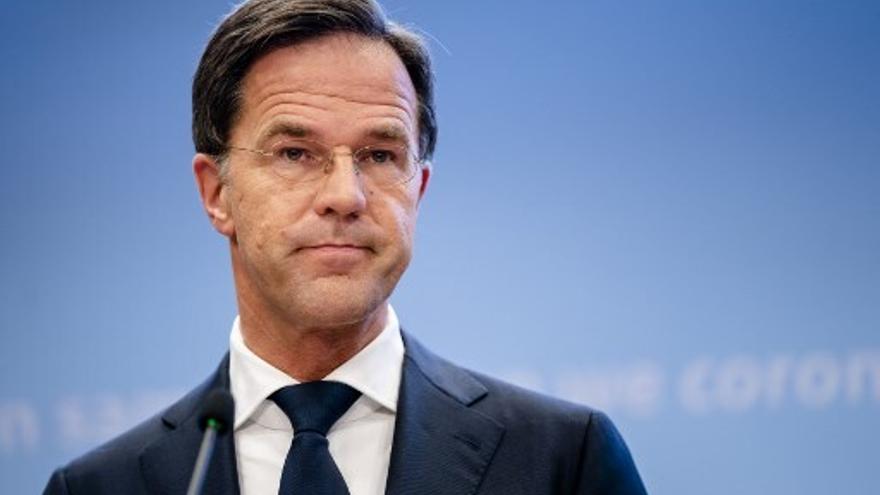 El primer ministro holandés, Mark Rutte dio el anuncio