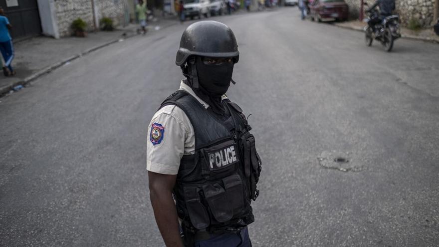 Policía de Haití.