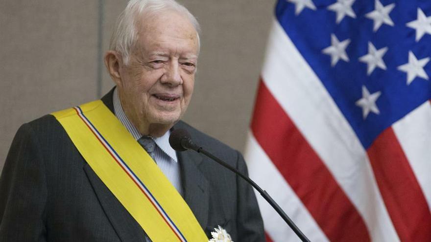 El expresidente de Estados Unidos, Jimmy Carter