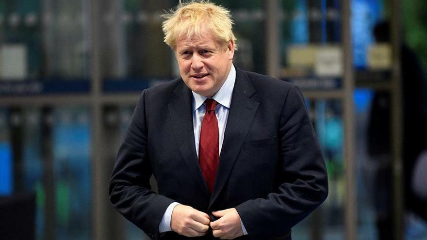 El primer ministro británico, Boris Johnson, llega a Manchester, Reino Unido, hoy 01 October 2019.