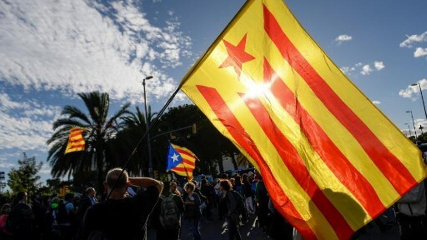 Protesta en Cataluña