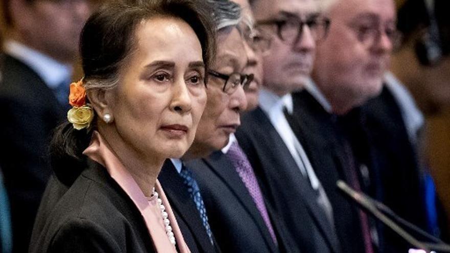 La exlíder birmana Aung San Suu Kyi