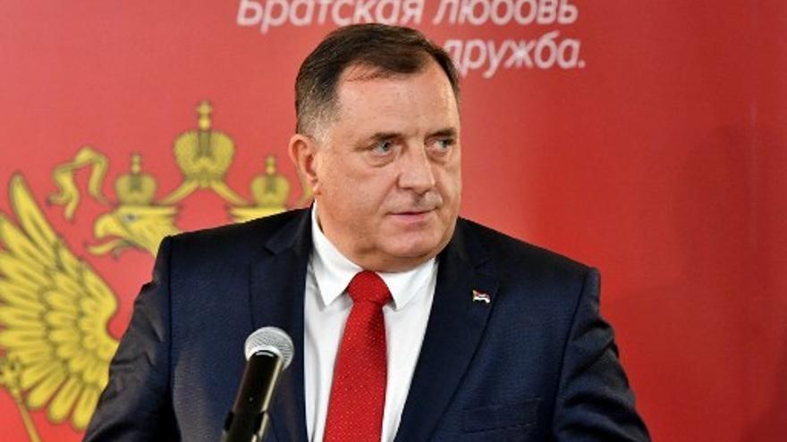 El líder serbiobosnio Milorad Dodik