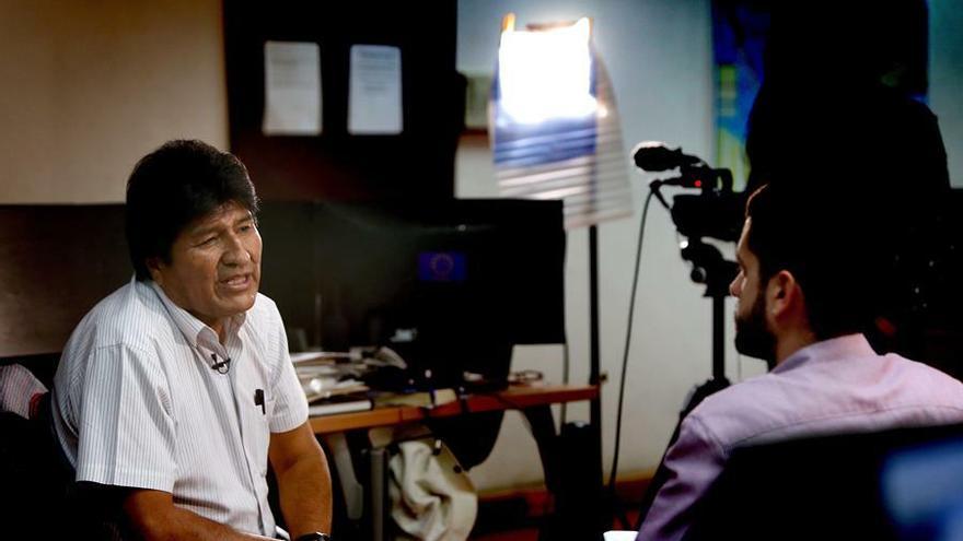 Evo Morales tiene "mucho miedo" a una guerra civil en Bolivia