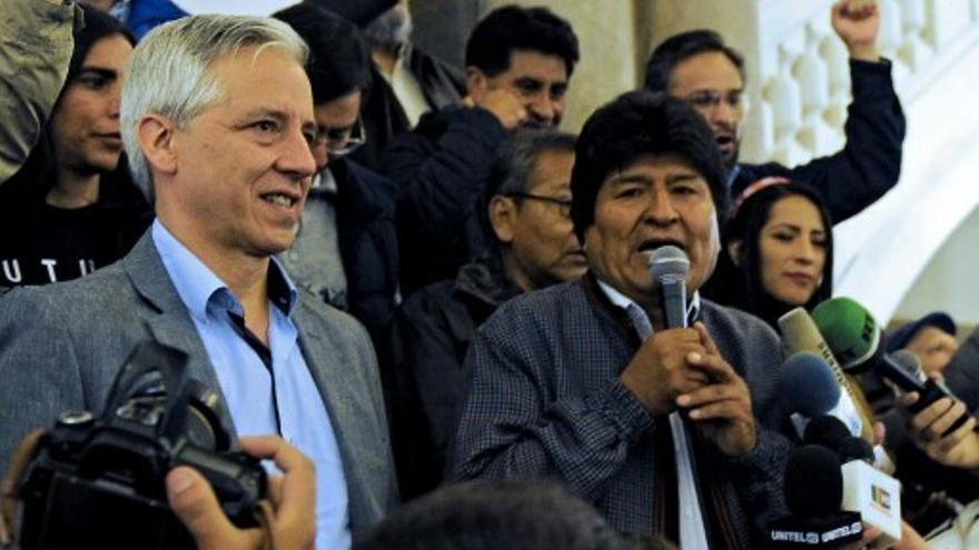 Evo Morales a punto de ganar reelección en primera vuelta en Bolivia