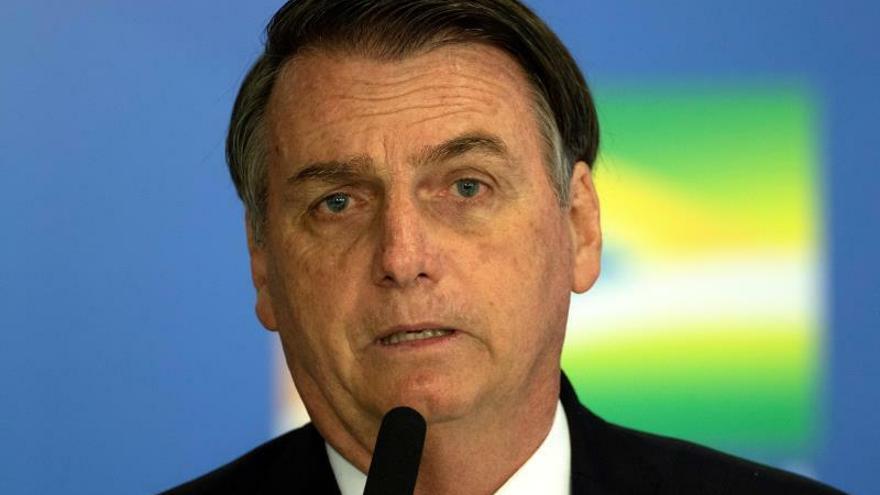 Jair Bolsonaro, presidente de Brasil.