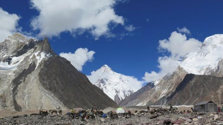 Foto ilustrativa: Este el segundo montañista muerto en pocos días en el Karakórum. El sábado el español Sergi Mingote no sobrevivió a una caída en el K2.