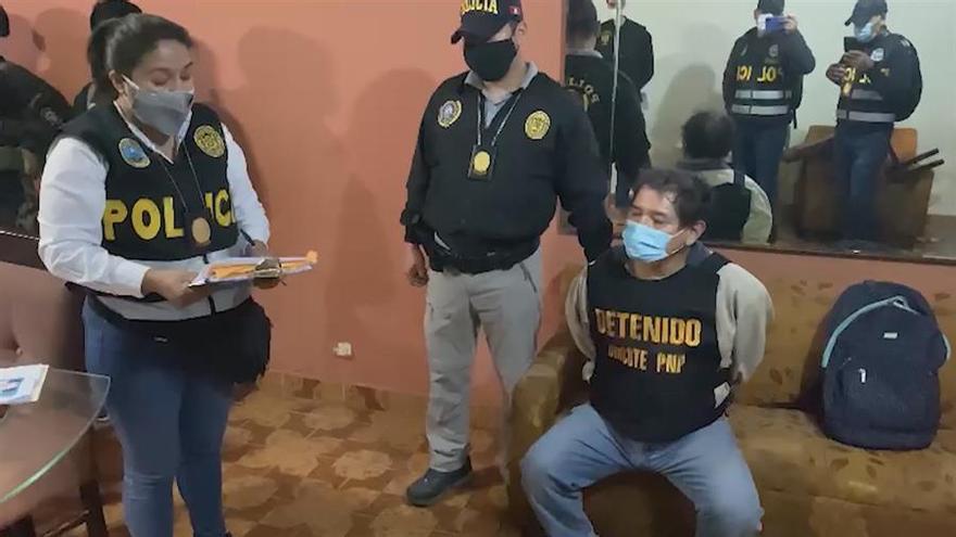 La información fue confirmada por el comandante general de la PNP, César Cervantes, quien dijo a la emisora estatal TV Perú que esta operación se concretó luego de un trabajo de inteligencia de varios años.
