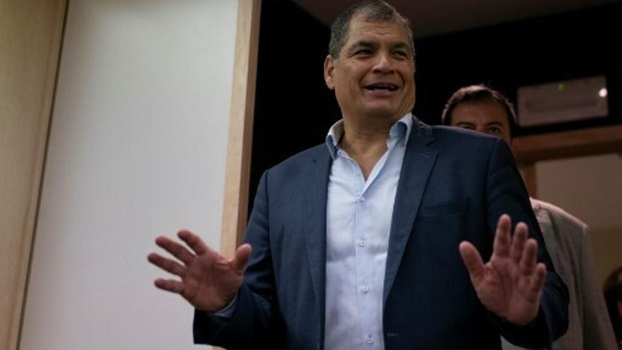 Rafael Correa, expresidente de Ecuador