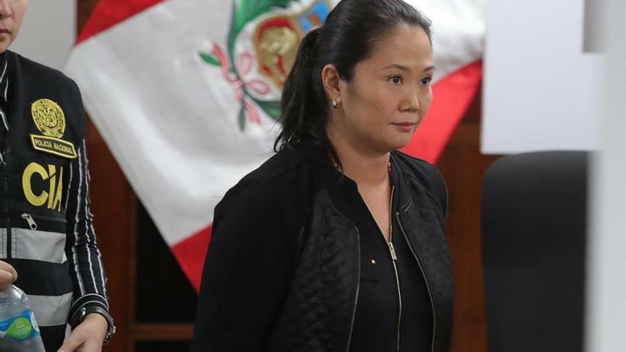 En la imagen, el excandidata presidencial peruana Keiko Fujimori.