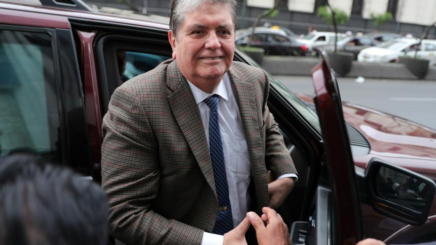 El fallecido expresidente peruano Alan García.