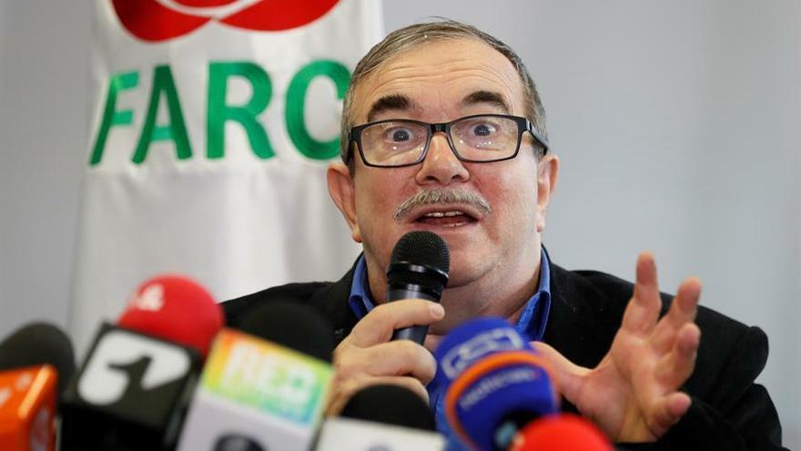En la imagen, el líder del partido de la FARC, Rodrigo Londoño.