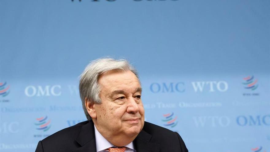 El secretario general de la ONU, el portugués António Guterres.