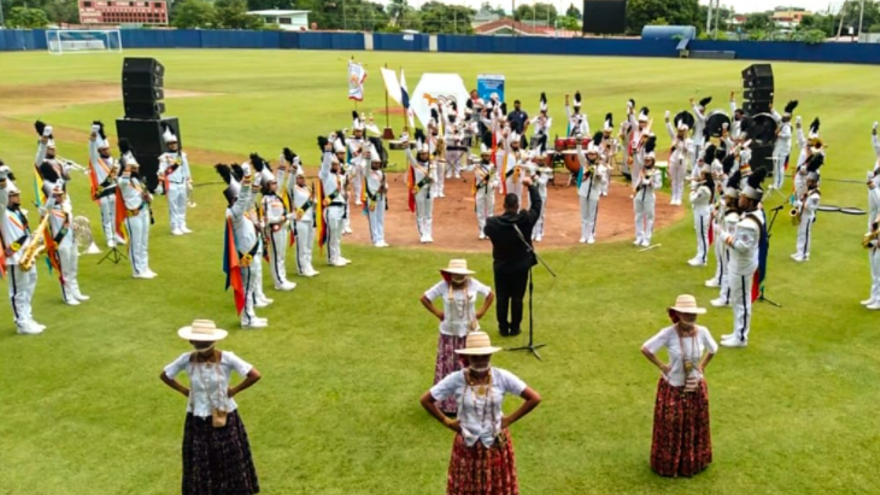 Banda de la escuela La Primavera de Santiago de Veraguas