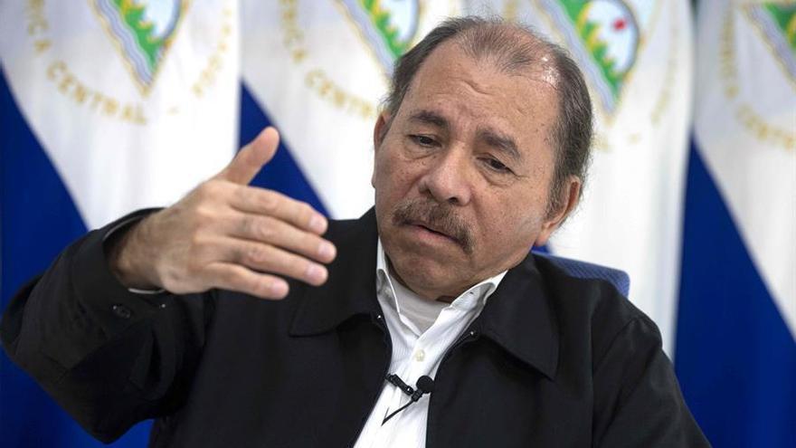 Daniel Ortega presidente de Nicaragua.