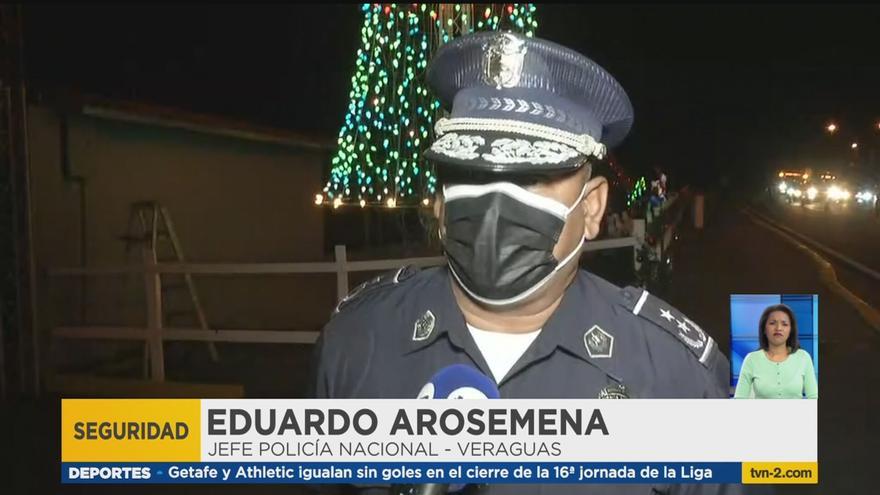 Eduardo Arosemena, jefe policial de Veraguas.