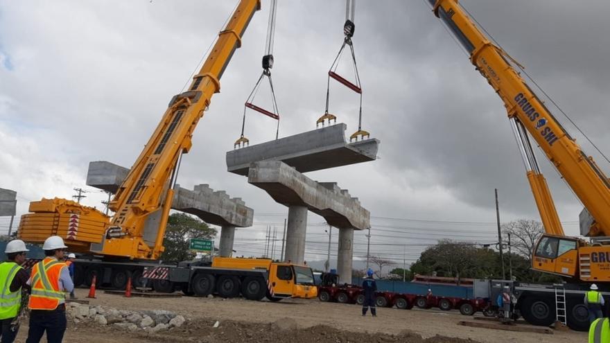 Metro de Panamá inició montaje de viga U para el proyecto Ramal Aeropuerto