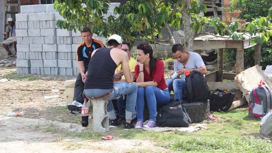 Migrantes cubanos