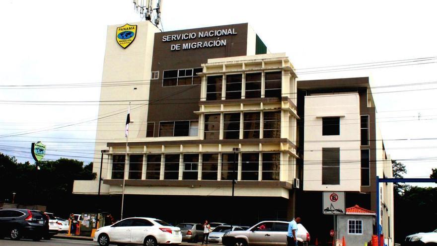 Oficina central del Servicio Nacional de Migración en la Avenida Ricardo J. Alfaro