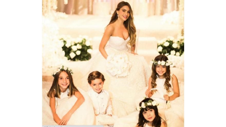 La boda de Sofía Vergara en imágenes