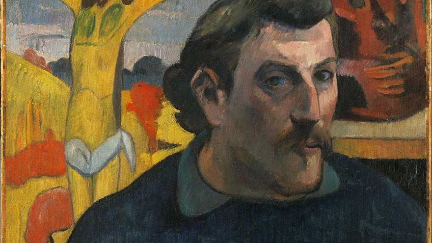 Autorretrato como Cristo 1890-1891 de Paul Gauguin.