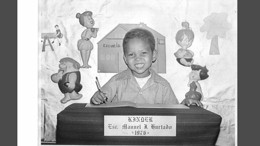 Eduardo Lim-Yueng, foto de su infancia