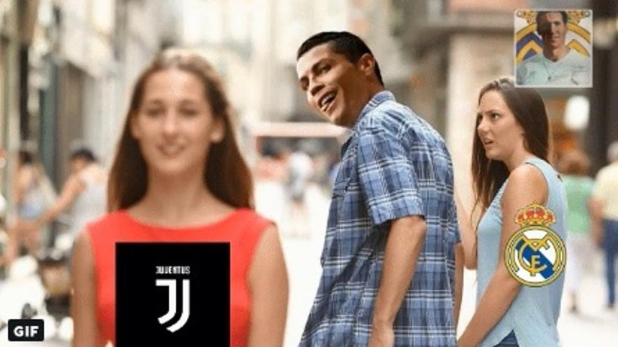 Memes de Cristiano Ronaldo tras fichar con la Juventus