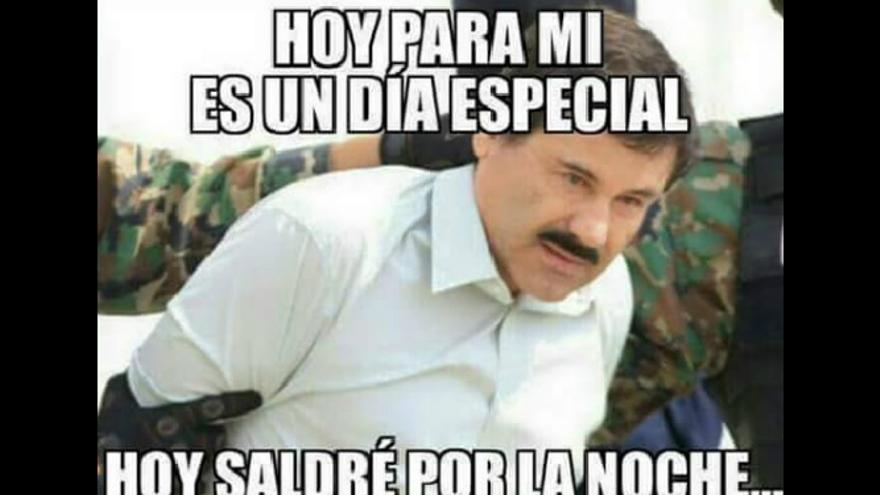 Memes de la fuga del Chapo Guzmán
