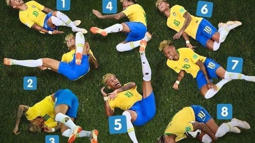 Memes del partido entre Brasil vs. México