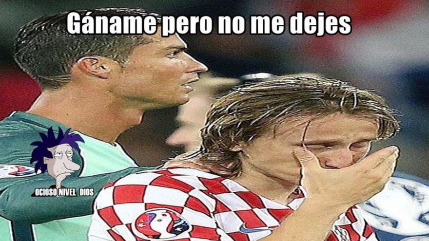 Memes del partido entre Inglaterra y Croacia