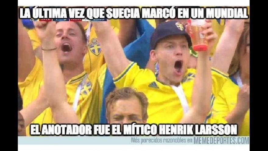 Memes del partido entre Inglaterra y Suecia