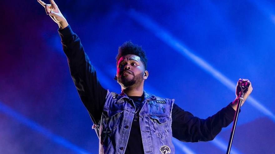 En la imagen, el cantante y compositor canadiense The Weeknd.